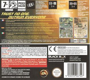 Need for Speed: Undercover - Box - Back Image