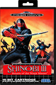 Shinobi III: Return of the Ninja Master - Box - Front - Reconstructed Image