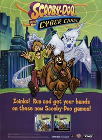 Scooby-Doo and the Cyber Chase - Advertisement Flyer - Front Image