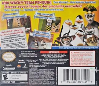 The Penguins of Madagascar - Box - Back Image