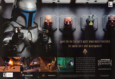 Star Wars: Bounty Hunter - Advertisement Flyer - Front Image