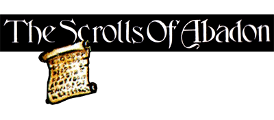 The Scrolls of Abadon - Clear Logo Image