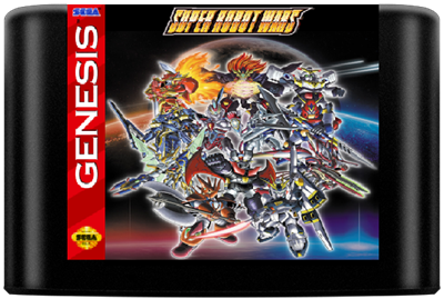 Super Robot Wars - Cart - Front Image