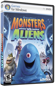 Monsters vs. Aliens - Box - 3D Image
