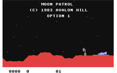Arcade Pak#7: Moon Patrol - Screenshot - Game Title Image