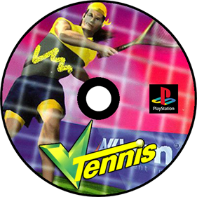V-Tennis - Fanart - Disc Image