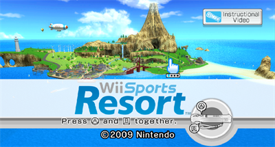 Wii Sports Resort - Screenshot - Game Title Image