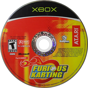 Furious Karting - Disc Image