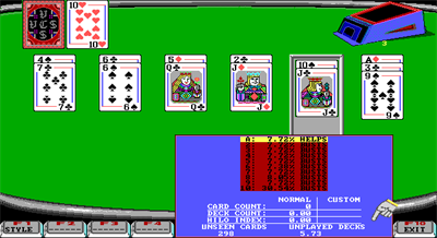 Dr. Thorp's Mini Blackjack - Screenshot - Gameplay Image