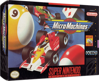 Micro Machines - Box - 3D Image