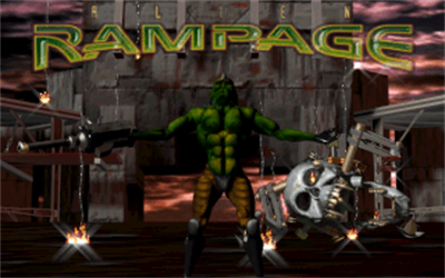 Alien Rampage - Screenshot - Game Title Image