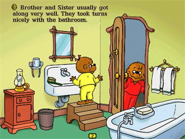 Living Books: The Berenstain Bears Get In a Fight - Screenshot - Gameplay Image