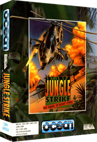 Jungle Strike: The Sequel to Desert Strike - Box - 3D Image