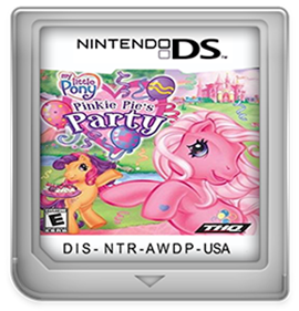 My Little Pony: Pinkie Pie's Party - Fanart - Cart - Front