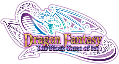 Dragon Fantasy: The Black Tome of Ice - Clear Logo Image