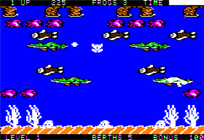 Frogger II: ThreeeDeep! - Screenshot - Gameplay Image