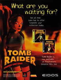 Tomb Raider - Advertisement Flyer - Front Image