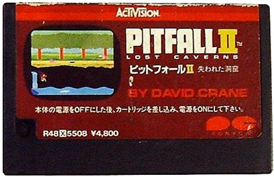 Pitfall II: Lost Caverns - Cart - Front