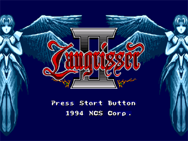 Langrisser II - Screenshot - Game Title Image