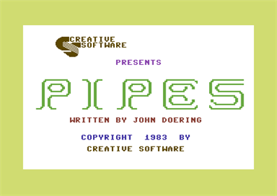 Pipes - Screenshot - Game Title Image