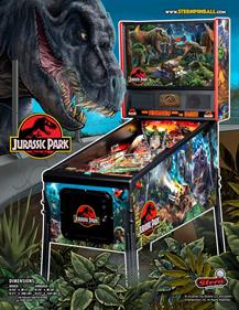 Jurassic Park (Stern Pinball) - Advertisement Flyer - Front Image