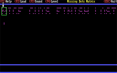Missing Dots Matrix - Screenshot - Gameplay Image