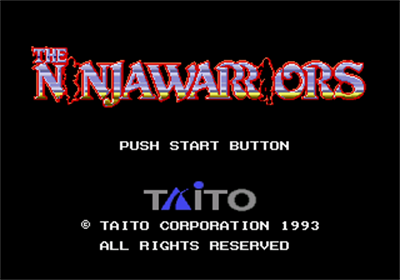 The Ninjawarriors - Screenshot - Game Title Image