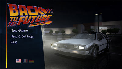 Back to the Future Ep 1: It's About Time - Screenshot - Game Title Image