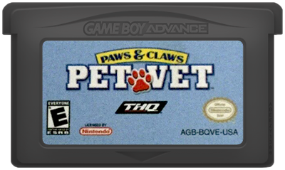 Paws & Claws: Pet Vet - Cart - Front Image