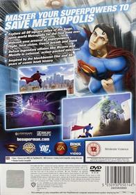 Superman Returns - Box - Back Image