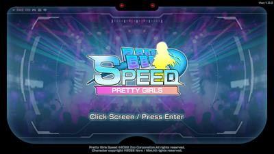 Pretty Girls Speed - Screenshot - Game Title Image