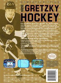 Wayne Gretzky Hockey - Box - Back - Reconstructed