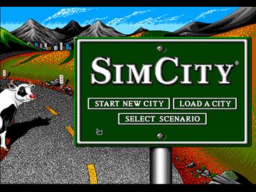 SimCity Classic - Screenshot - Game Title Image