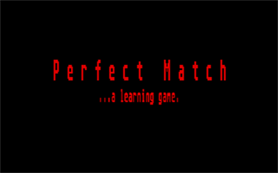 Perfect Match - Screenshot - Game Title Image