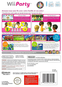 Wii Party - Box - Back Image