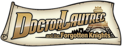 Doctor Lautrec and the Forgotten Knights: A Puzzle Solving Adventure - Clear Logo Image