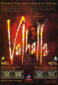 Valhalla & the Lord of Infinity - Advertisement Flyer - Front Image