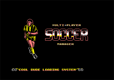 Multi-Player Soccer Manager  - Screenshot - Game Title Image