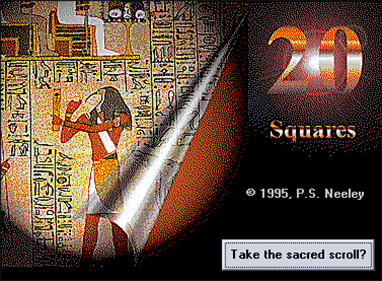 20 Squares - Screenshot - Game Title Image