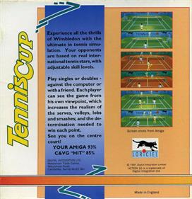 Tennis Cup - Box - Back Image