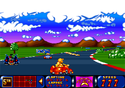 Bump 'N' Burn - Screenshot - Gameplay Image