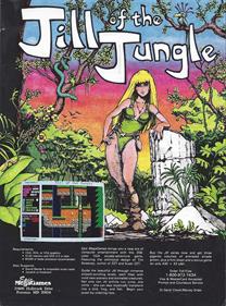 Jill of the Jungle - Advertisement Flyer - Front Image