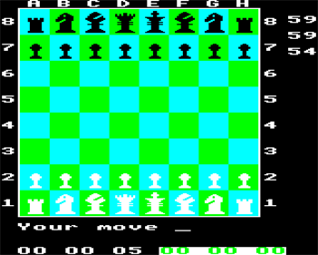 Chess (Superior Software) - Screenshot - Gameplay Image