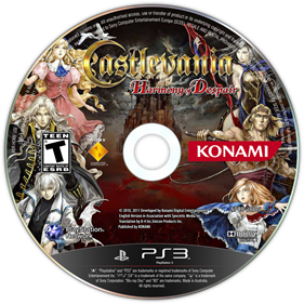 Castlevania: Harmony of Despair - Fanart - Disc Image