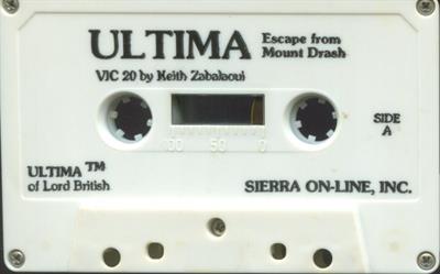 Ultima: Escape From Mt. Drash - Cart - Front Image