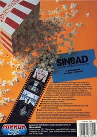 Sinbad and the Throne of the Falcon - Box - Back Image