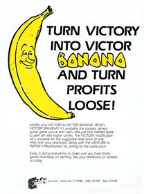 Victor Banana - Advertisement Flyer - Front Image