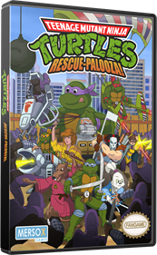 Teenage Mutant Ninja Turtles: Rescue-Palooza! - Box - 3D Image