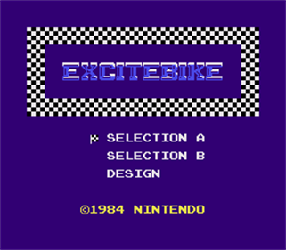 Excitebike - Screenshot - Game Title Image