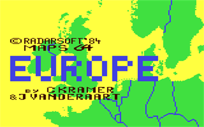 Maps Europe - Screenshot - Game Title Image